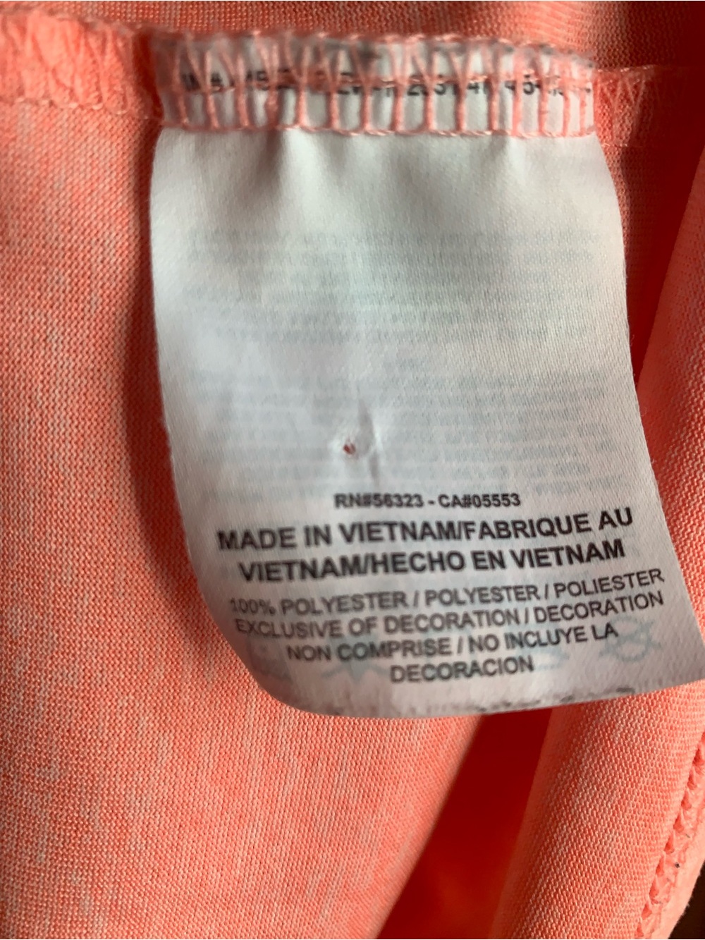Nike Coral Pink Short-Sleeve Dri-FIT Tee Size M - Picture 4 of 6
